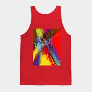 Vibrant Abstract Tank Top